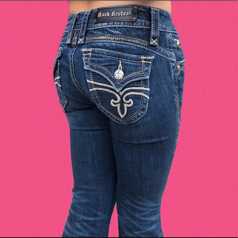 Rock Revival Low Rise Bootcut Jeans